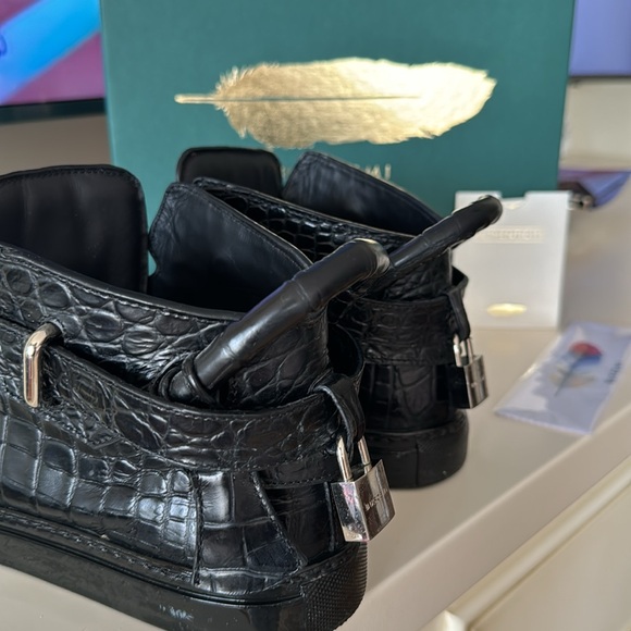 Buscemi/ high top leather / size 41 - Picture 7 of 11